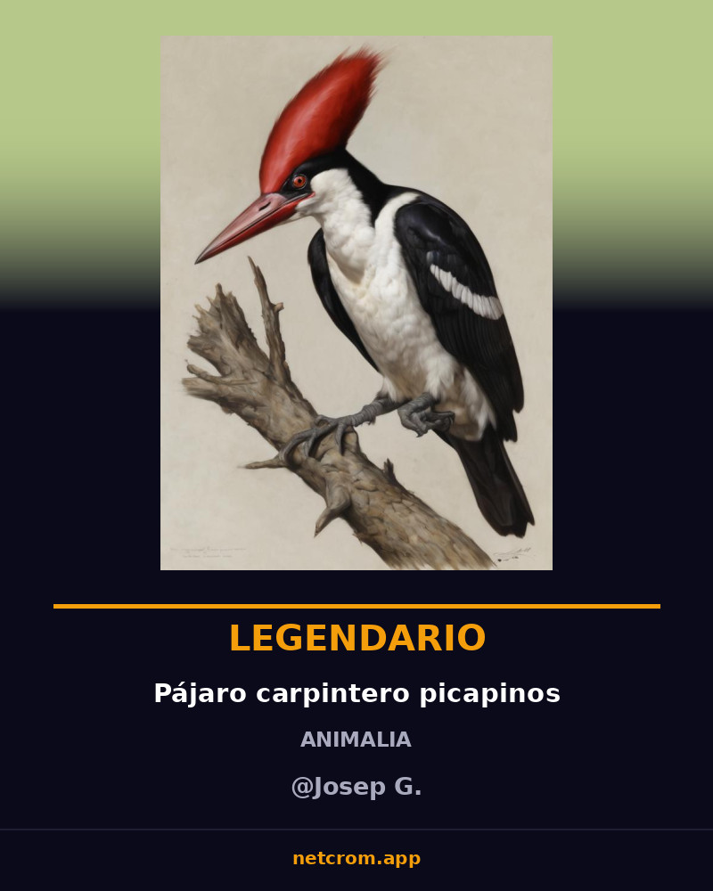 Pájaro carpintero picapinos
