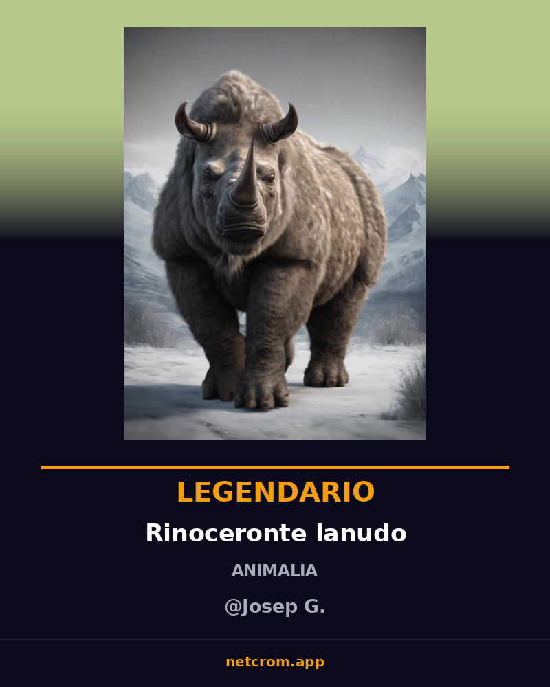 Rinoceronte lanudo
