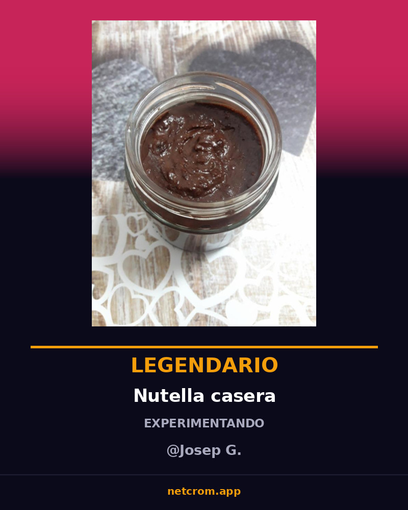 Nutella casera